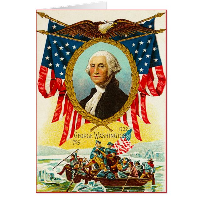 Cartão Cruzando o Delaware (Frente)