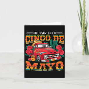 Cartão Cruzeiro Cinco De Mayo México Festa Mexicana Cinco