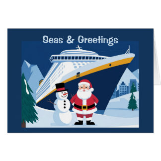 Cartão Cruzeiro de Natal Cruise Cruzeiro