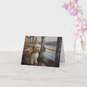 Cartão Cruzeiro de Natal da Biewer Terrier: Feriado Pawso