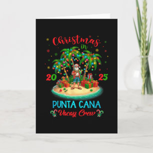Cartão Cruzeiro de Natal em Punta Cana República Dominica