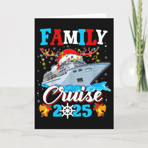 Cartão Cruzeiro em Família 2025 Cruzeiro de Natal em Famí