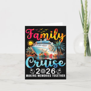 Cartão Cruzeiro em Família 2026 Férias de Verão Roupas Co
