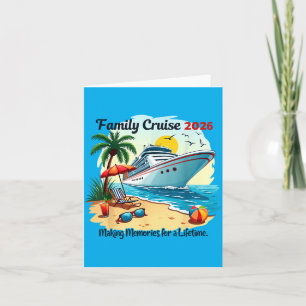 Cartão Cruzeiro em Família 2026 Viagem de Férias Reunião