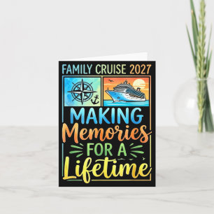 Cartão Cruzeiro em Família 2027 Criando Memórias Férias d