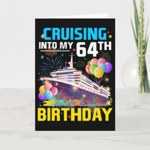 Cartão Cruzeiro no meu 64º aniversário Cruzeiro 64 anos