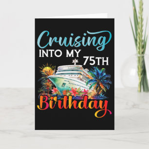 Cartão Cruzeiro no meu 75º aniversário Cruzeiro Aniversár
