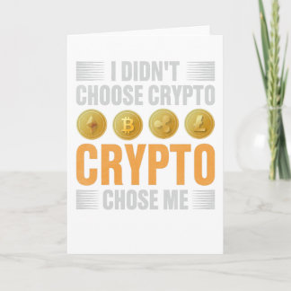 Cartão Crypto Chose Me