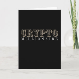 Cartão Crypto Millionaire