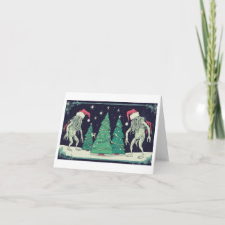 Cartão Cthulhu Christmas Spirits- The Ghost of Abyssalith