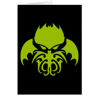Cartão Cthulhu tribal