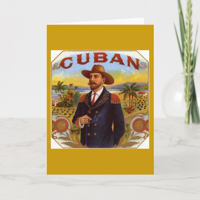Cartão Cuban Cultural Greeting Card (Frente)