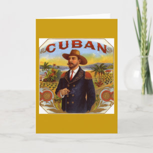 Cartão Cuban Cultural Greeting Card
