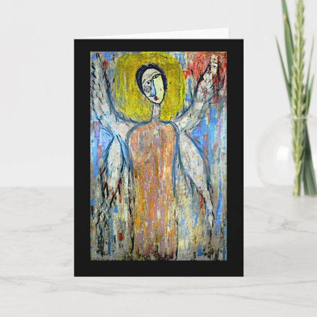 Cartão Cubist Angel card (Frente)