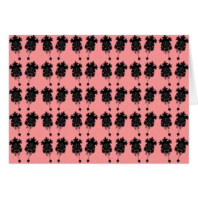 Cartão Cuckoo Clocks (Frente Horizontal)