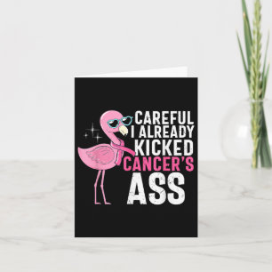 Cartão Cuidado Com A Consciência Do Cancer Eu Já Chamei C