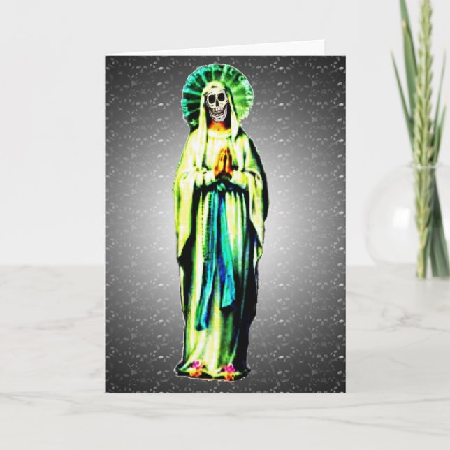 Cartão Cult Of Santa Muerte (Frente)