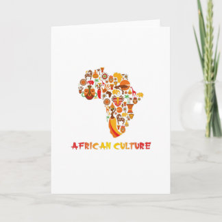 Cartão Cultura Africana