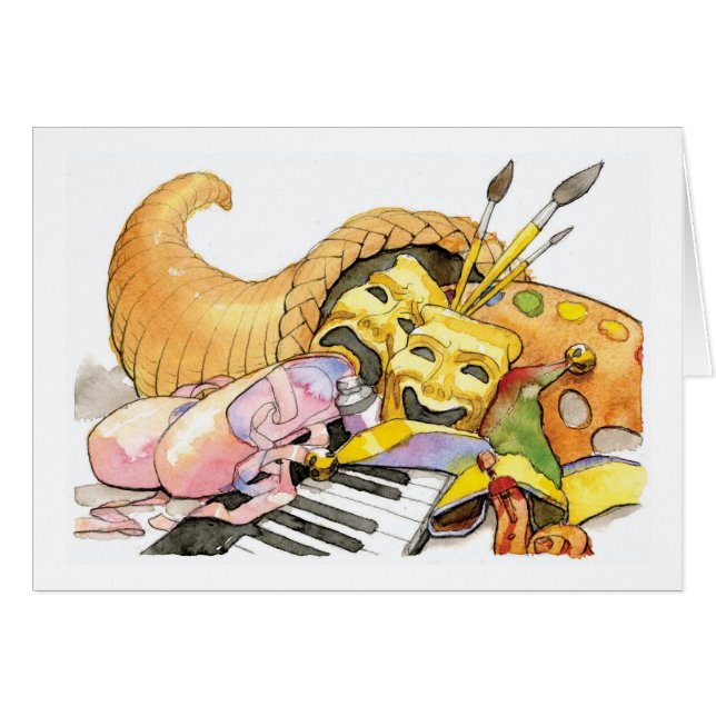 Cartão cultural das artes II (Frente Horizontal)