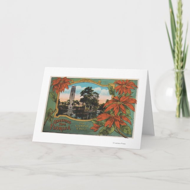 Cartão Cumprimentos de Florida sunshine state (Frente)