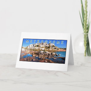 Cartão Cumprimentos de Metrognome