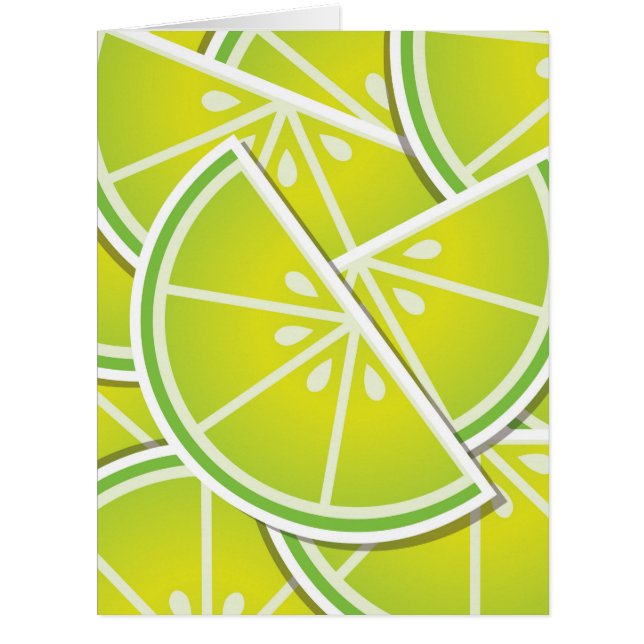 Cartão cunhas de limão Funk (Frente)