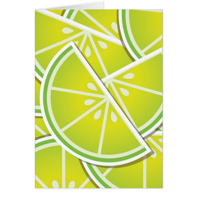 Cartão cunhas de limão Funk (Frente)