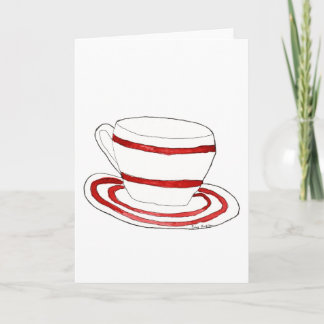 Cartão Cup & Saucer Cards