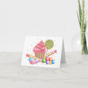 Cartão Cupcake Wonderland Notecard