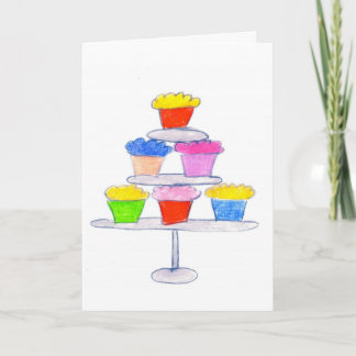 Cartão Cupcakes