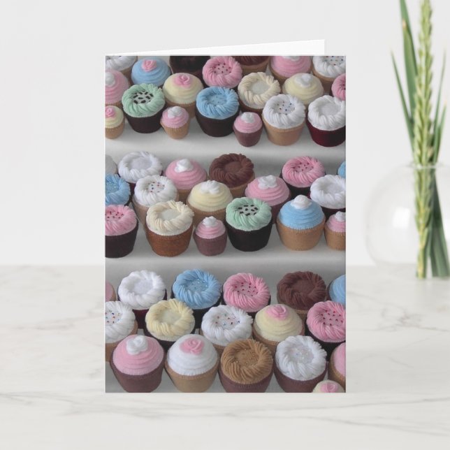 Cartão Cupcakes! (Frente)
