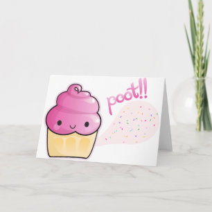 Cartão Cupcakes Fart Sprinkles