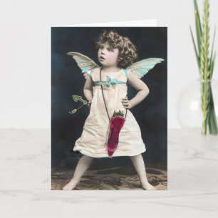 Cartão Cupido Zangado