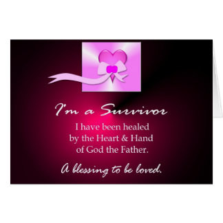 Cartão Cura do cancro da mama
