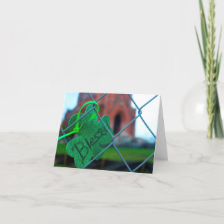 Cartão Curch do Patrick da rua