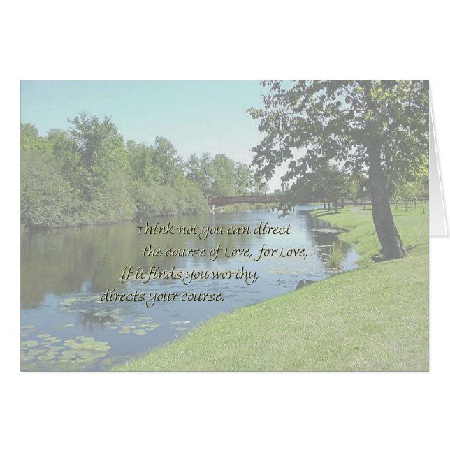 Cartão Curso do amor 3 (Frente Horizontal)