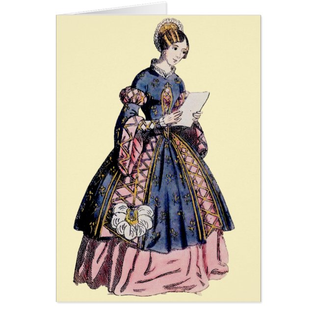 CARTÃO ~ CUSTO ESPANHOL ~ (Frente)