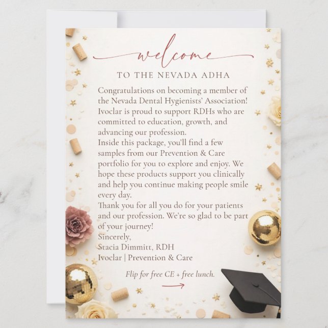 Cartão Custom Card For Ivoclar (Frente)