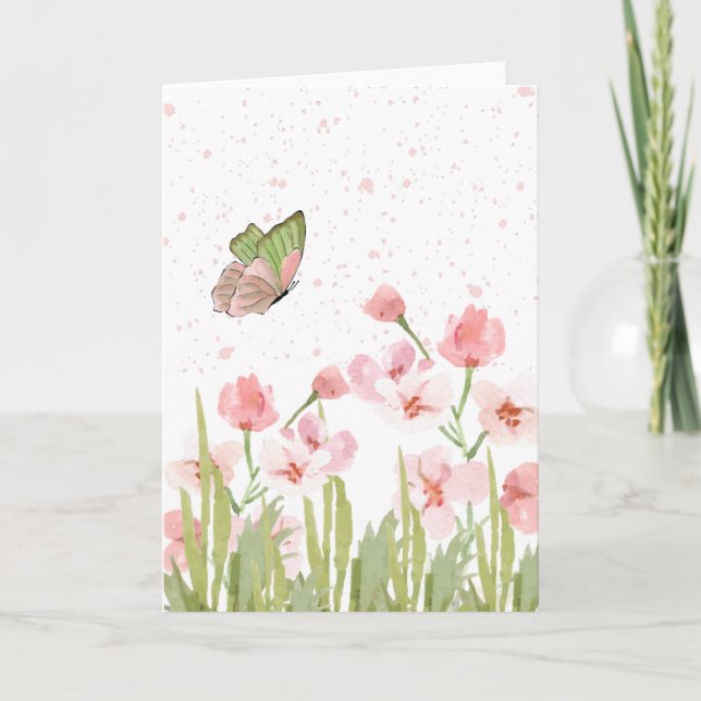Cartão Custom Folded Greeting Card (Frente)