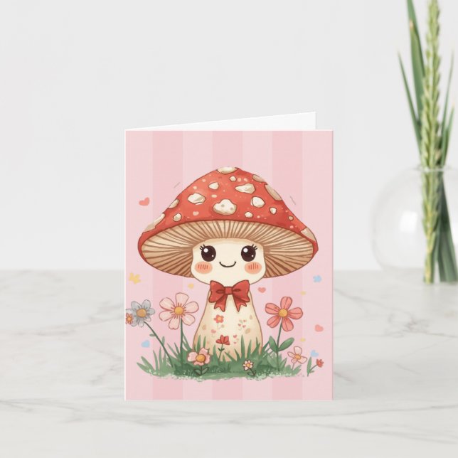Cartão Custom Folded Greeting Card, Size: Standard, 12.7 (Frente)