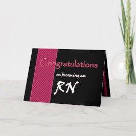 Cartão CUSTOM NAME Congratulations - RN