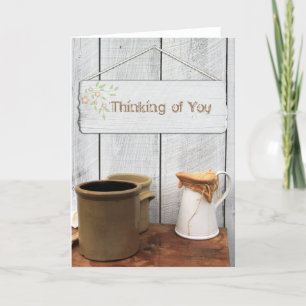 Cartão Custom Thinking Of You Greeting Card