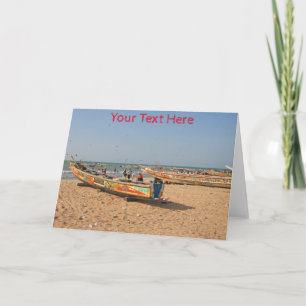 Cartão Customisable Tanji, Gambia