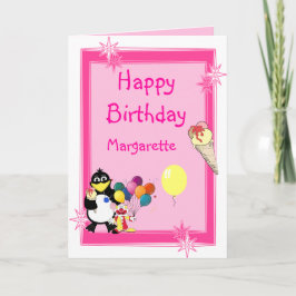 Cartão Customizable Birthday
