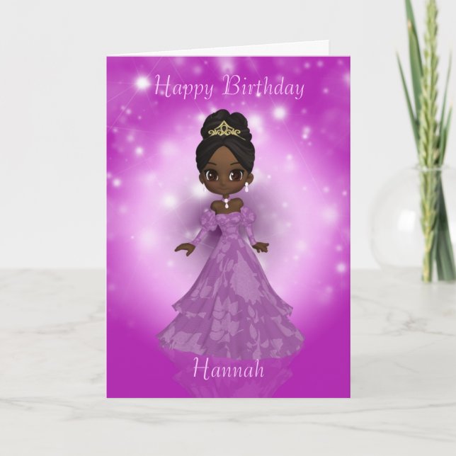 Cartão customizable birthday greeting card with cutie (Frente)