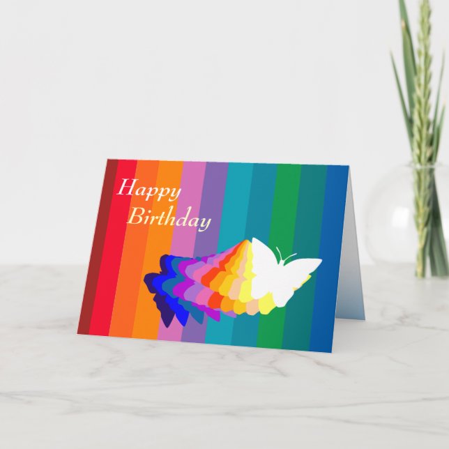 Cartão Customizable: Butterflies (Frente)