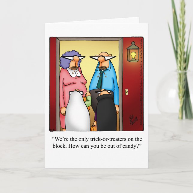 Cartão Customizable Halloween Greeting Card (Frente)