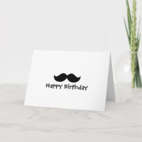 Customizable Mustache Card