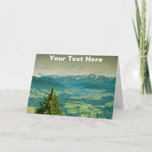 Cartão Customizable Sulzberg, Áustria