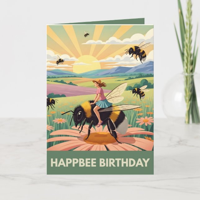 Cartão Cute Birthday Card (Frente)